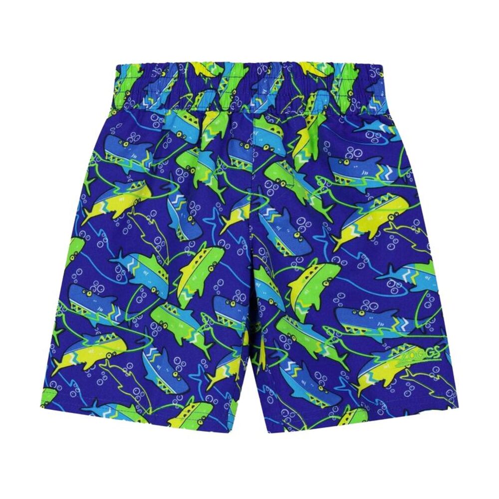 Zoggs Boys Shark Swim Shorts / Blue